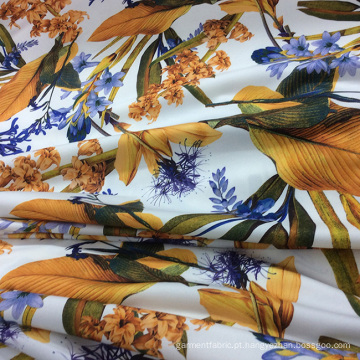 Nova flor Design Digital da malha impressa / Jersey vestido tecido